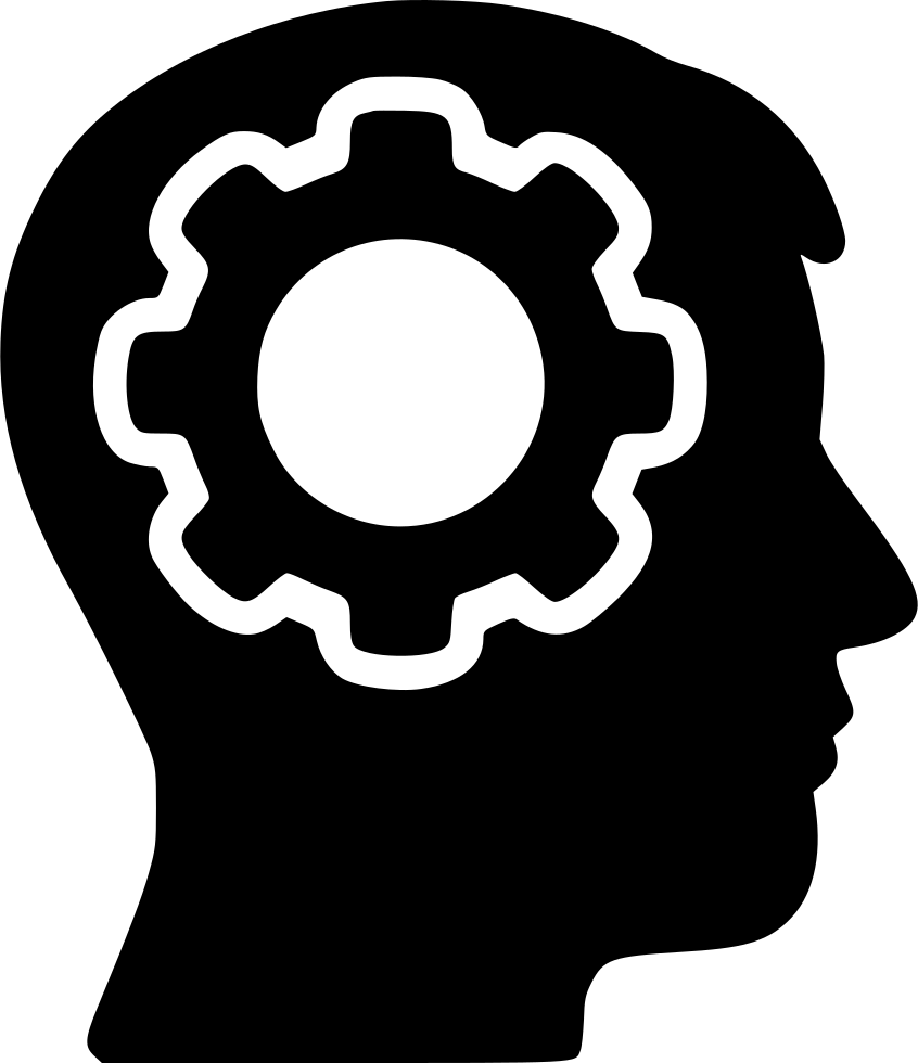 Mind Gear Silhouette PNG image