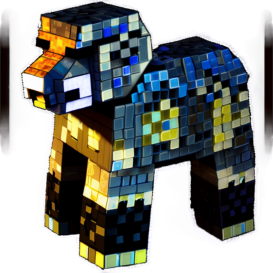 Minecraft Animal Creations Png Gwt PNG image