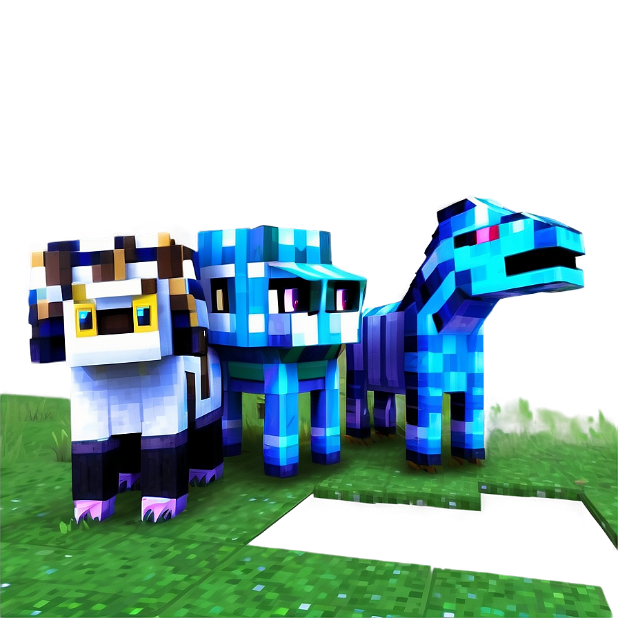 Minecraft Animal Packs Png 06282024 PNG image