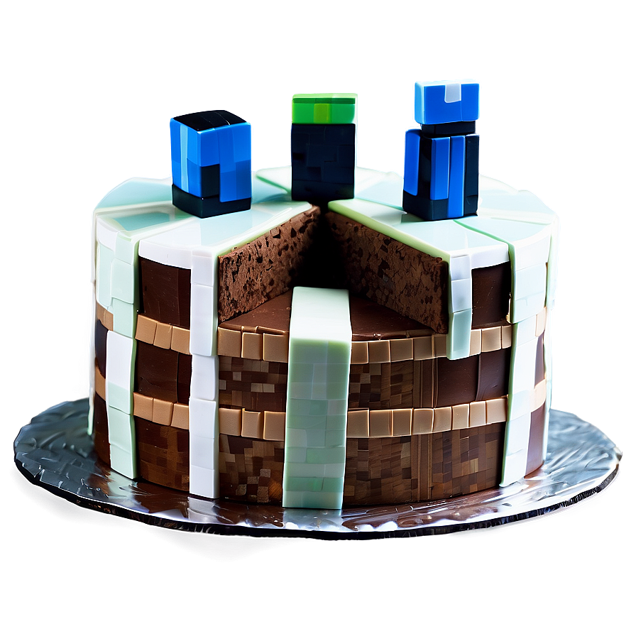 Minecraft Cake D PNG image