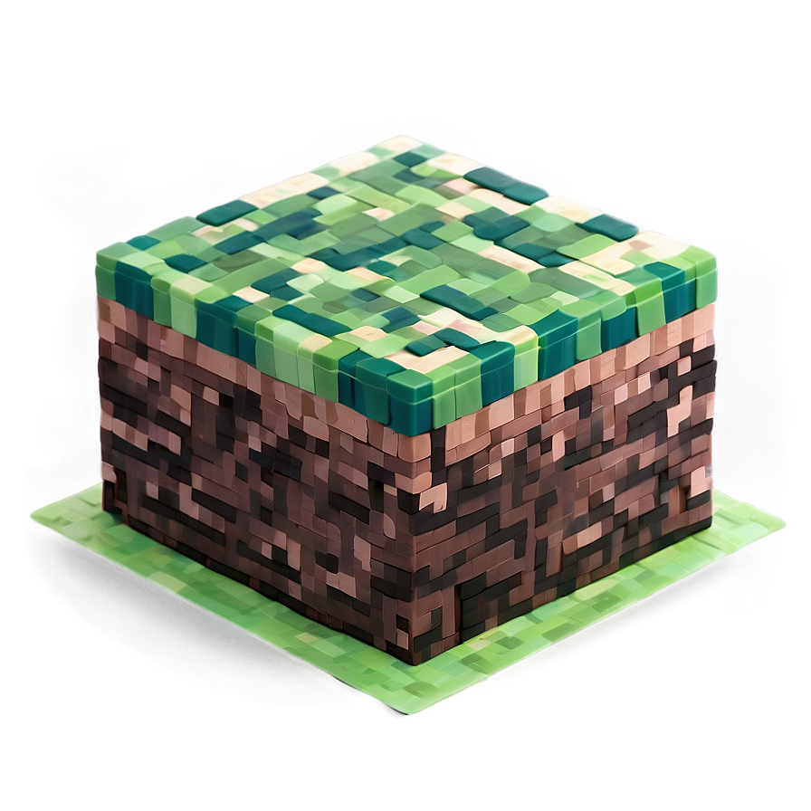 Minecraft Cake Diy Png 25 PNG image