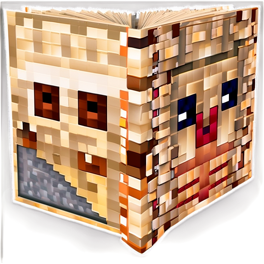 Minecraft Creative Inspirations Book Png 72 PNG image