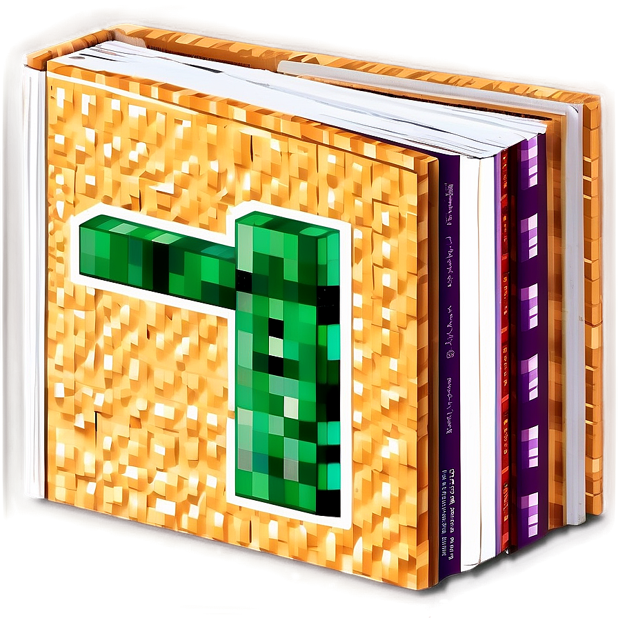 Minecraft Creative Inspirations Book Png Agf13 PNG image