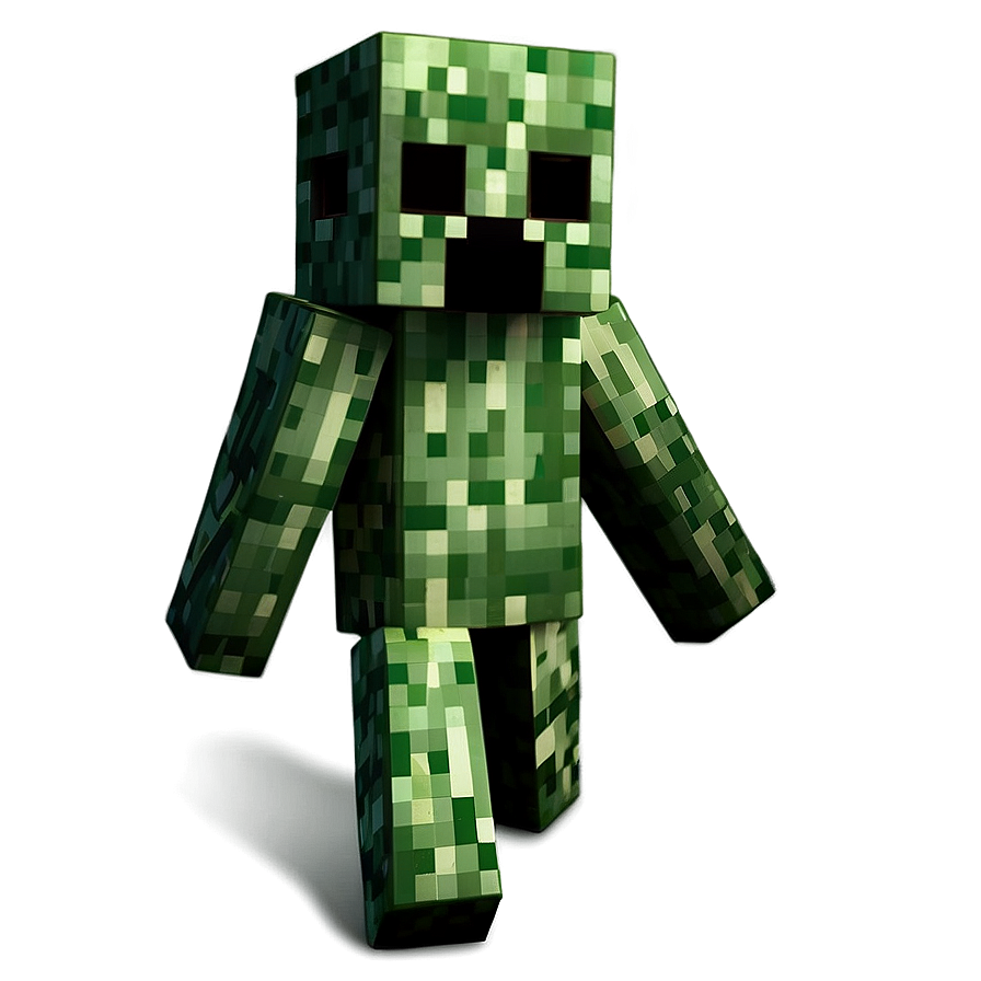 Minecraft Creeper Stalking Png 06122024 PNG image