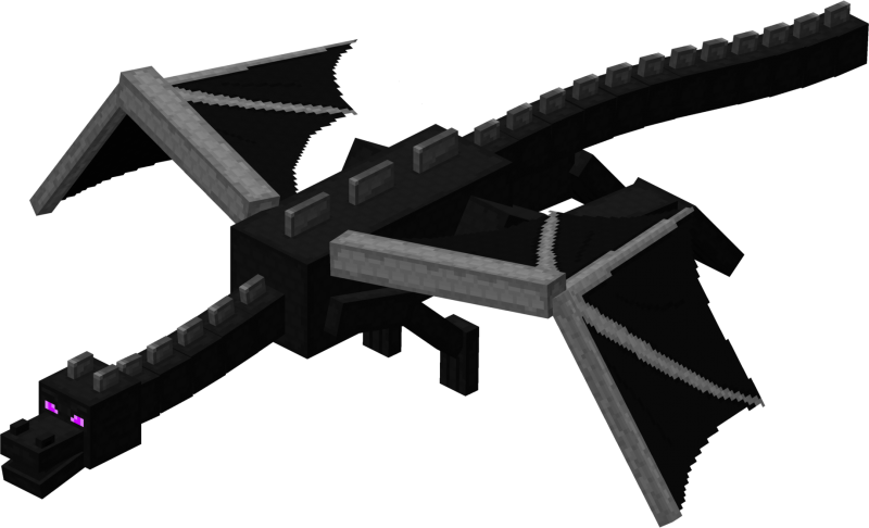 Minecraft_ Ender_ Dragon_ Model PNG image