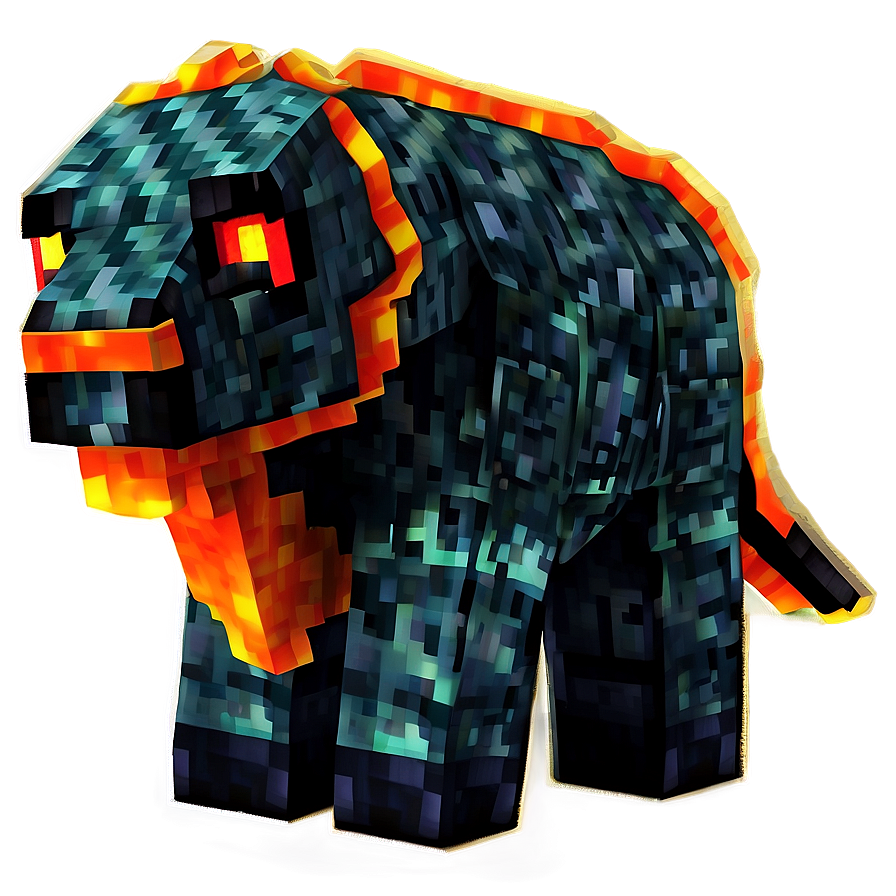 Minecraft Fantasy Animals Png 06282024 PNG image