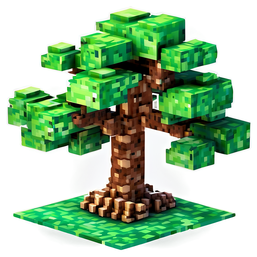 Minecraft Fantasy Tree Png Cgl PNG image