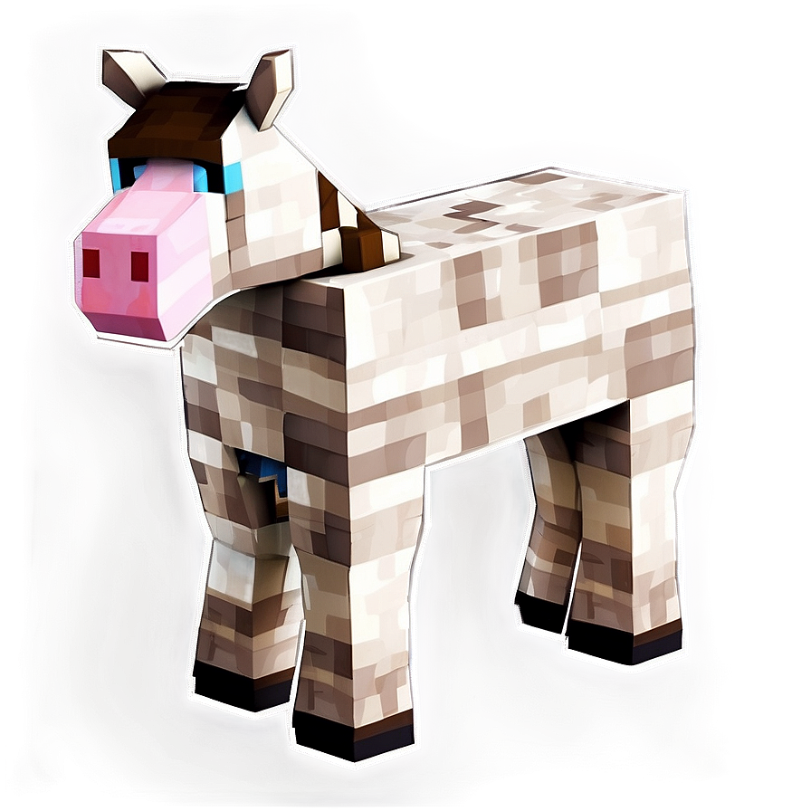 Minecraft Farm Animals Png 29 PNG image