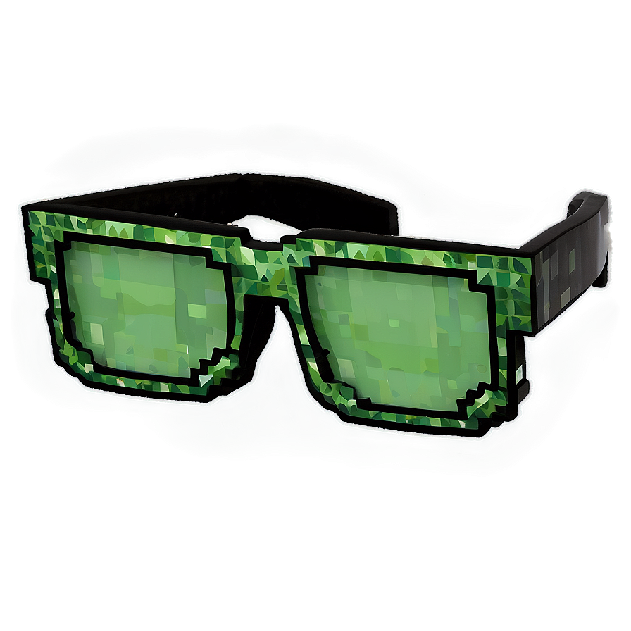 Minecraft Glasses For Reading Png 06282024 PNG image