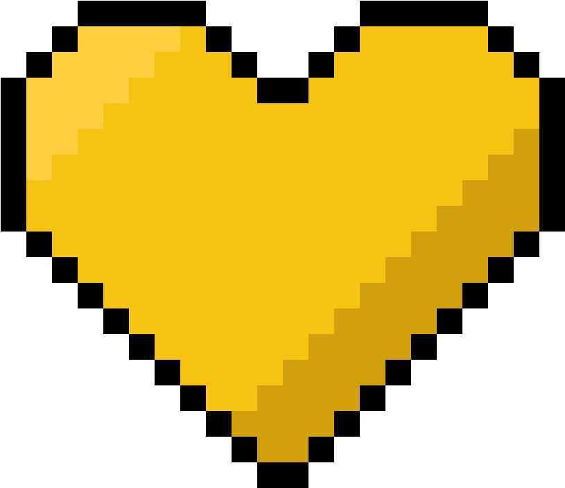 Minecraft_ Golden_ Heart_ Icon.png PNG image