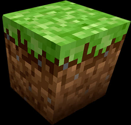 Minecraft Grass Block Graphic PNG image