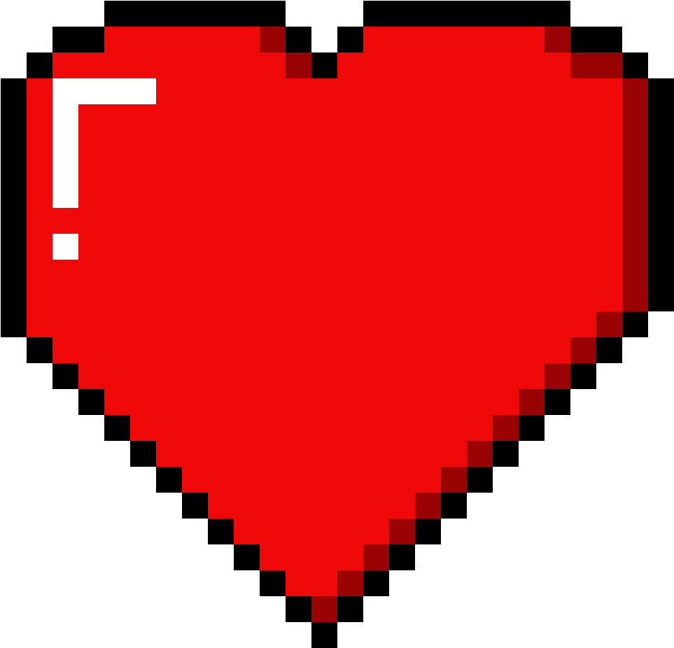 Minecraft Heart Icon PNG image