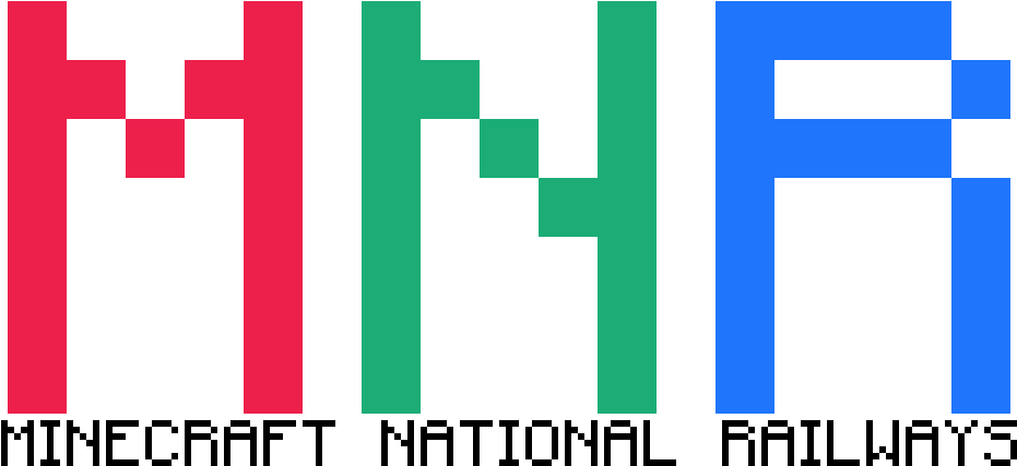 Minecraft Heart National Railways Logo PNG image