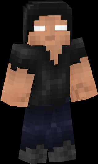 Minecraft Herobrine Character PNG image