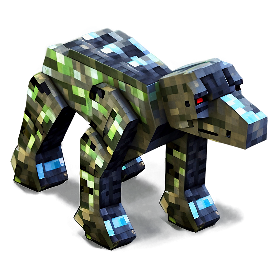 Minecraft Hostile Animals Png Alj PNG image