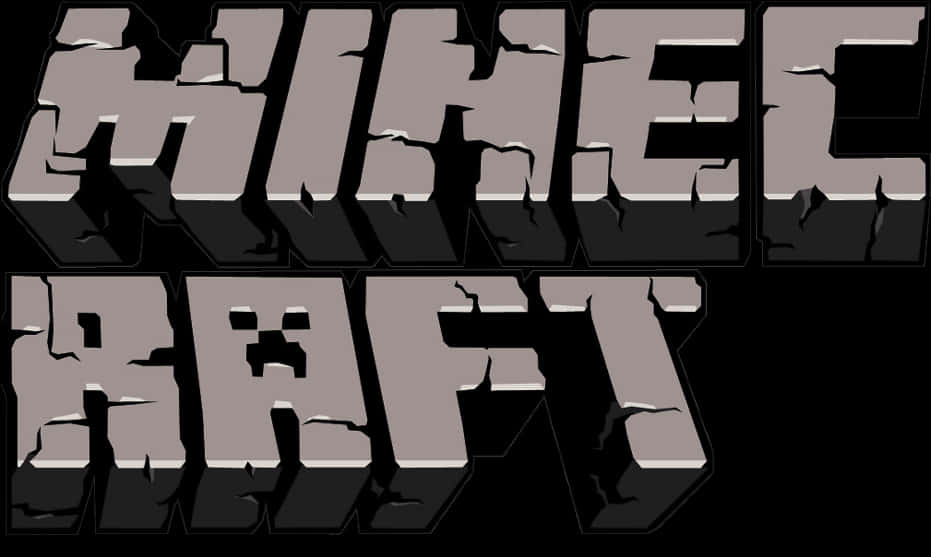 Minecraft Logo Graphic PNG image