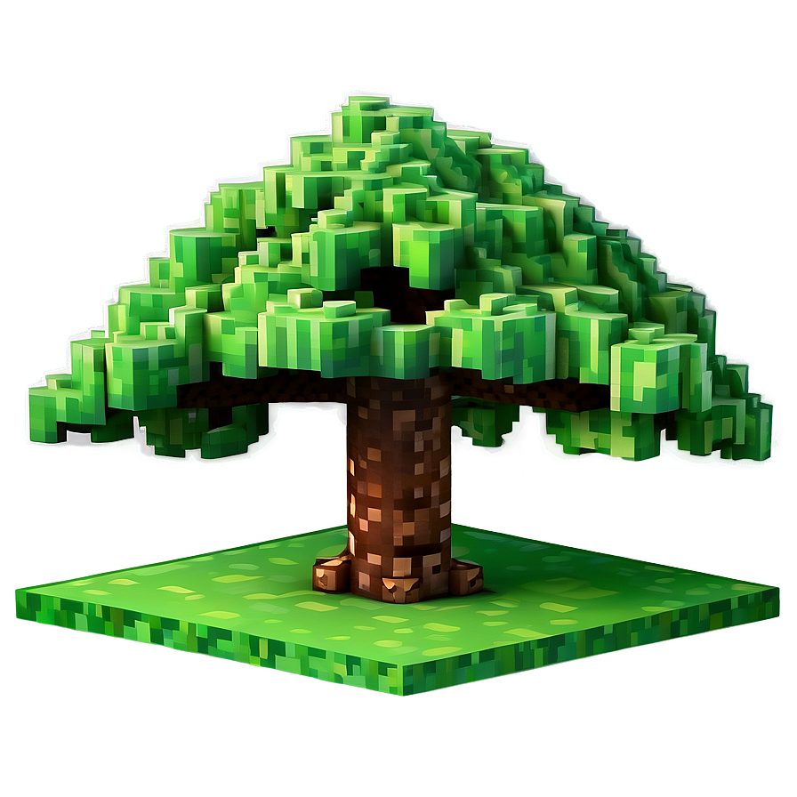 Minecraft Tree Png Images (100++)