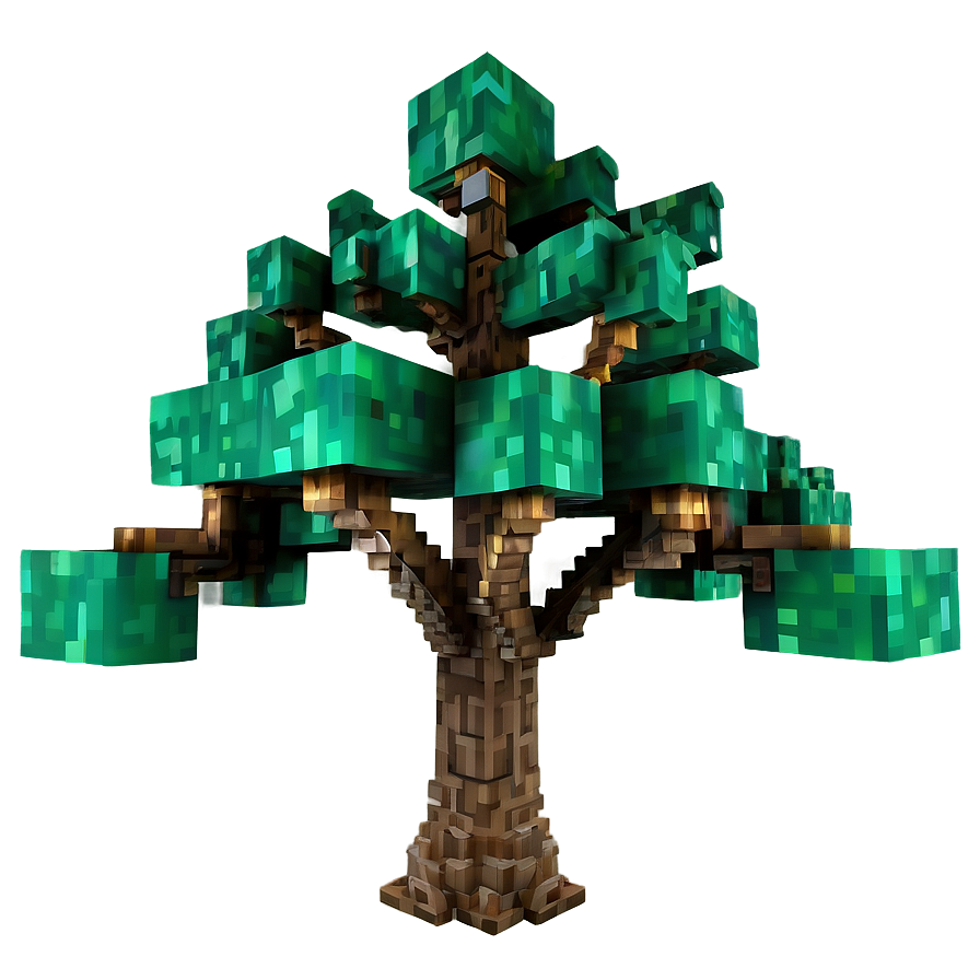 Minecraft Oak Tree Png 88 PNG image