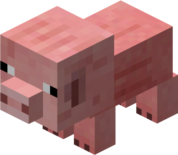 Minecraft_ Pig_ Model.png PNG image
