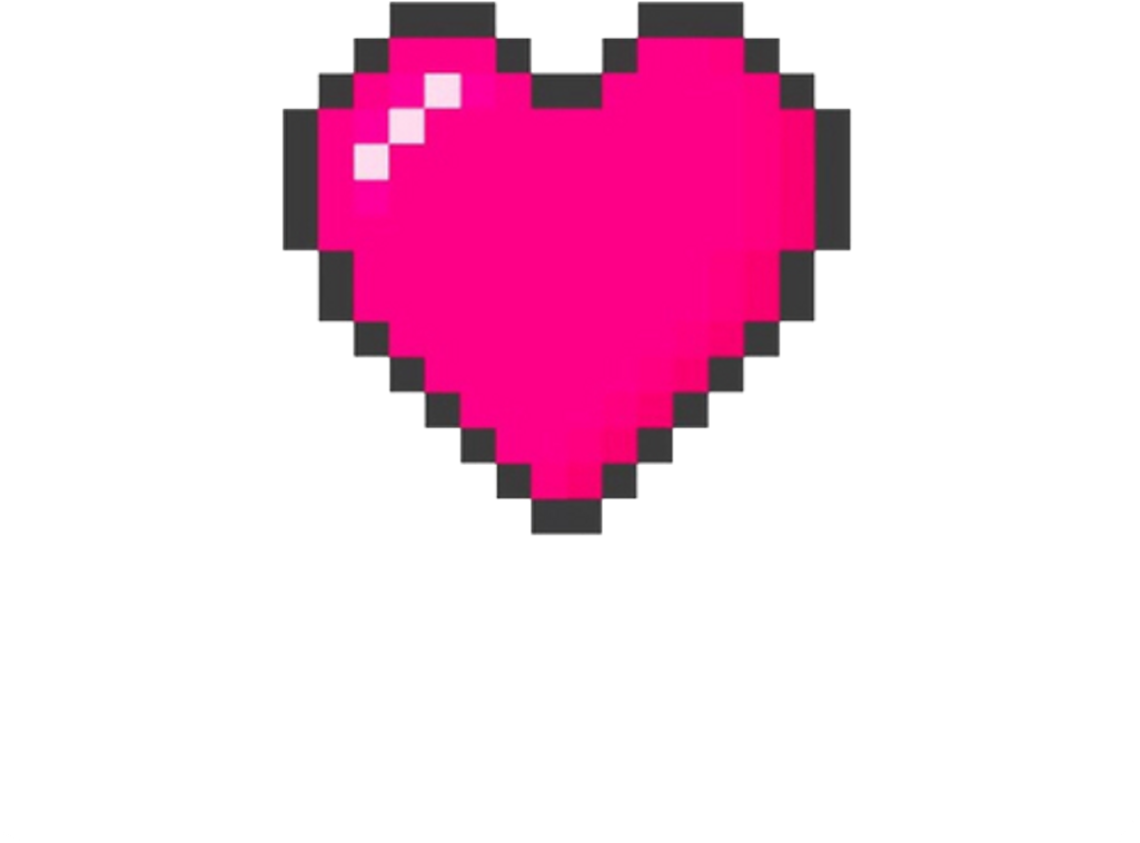 Minecraft Pixel Heart Icon PNG image