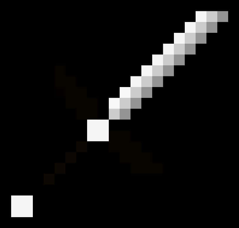 Minecraft_ Pixel_ Sword.png PNG image