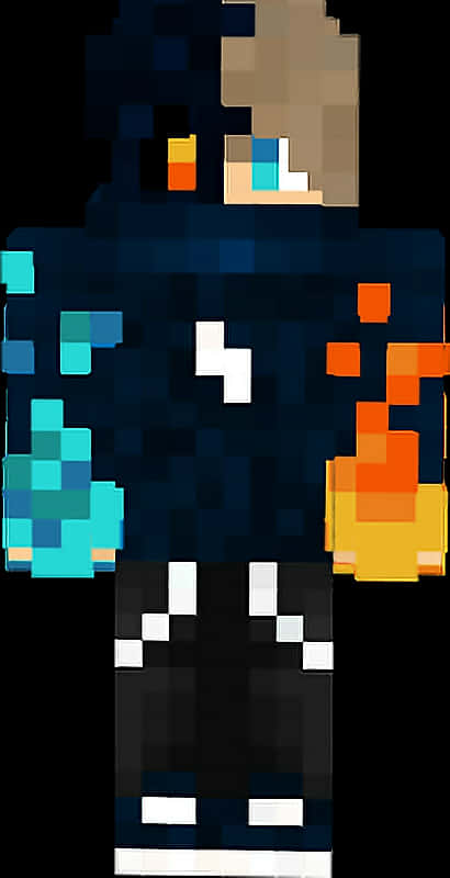 Minecraft Skin Space Explorer PNG image