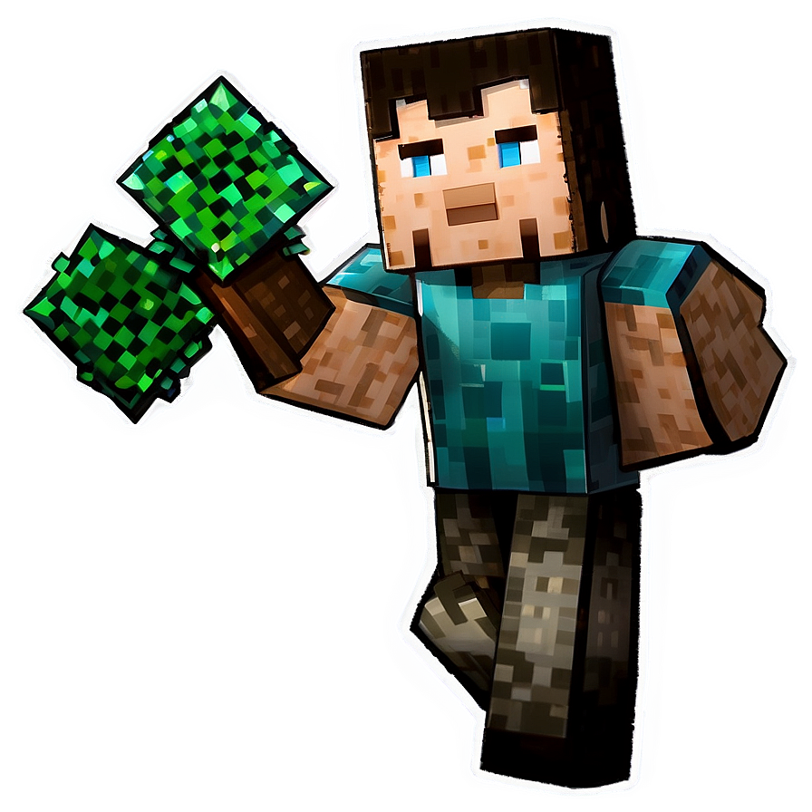 Minecraft Steve Character Png 05232024 PNG image