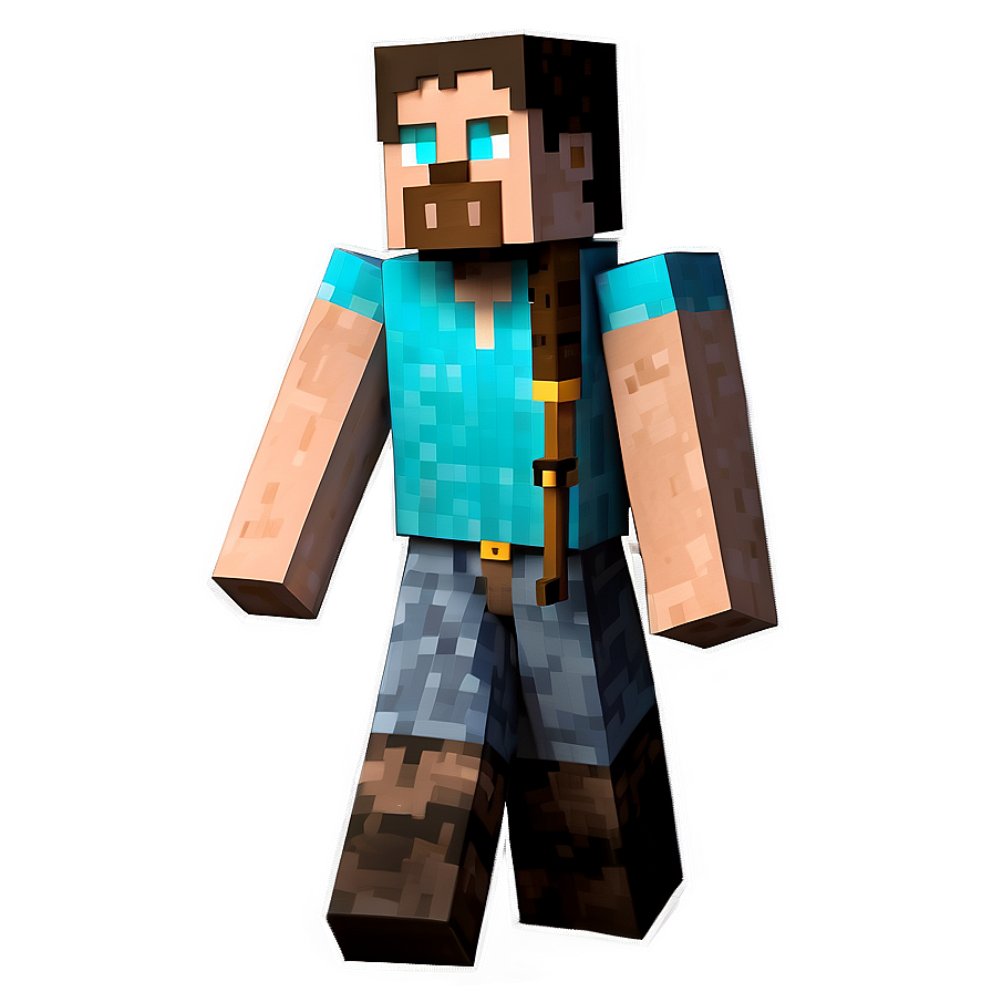 Minecraft Steve Character Png Sgy59 PNG image