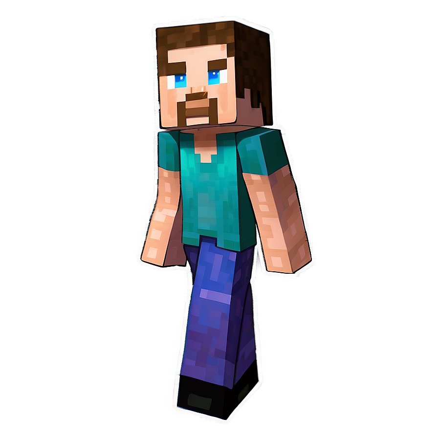 Minecraft Steve With Elytra Png Eby PNG image