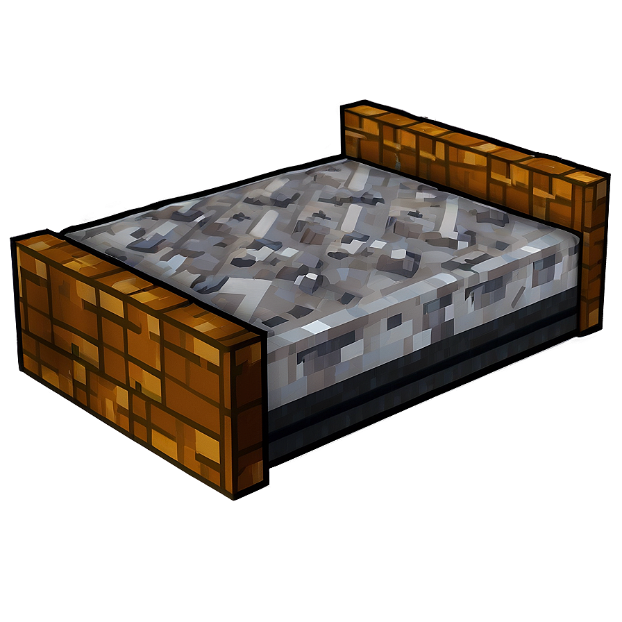 Minecraft Survival Bed Png 06122024 PNG image