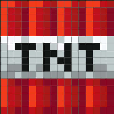 Minecraft T N T Block Pixel Art PNG image