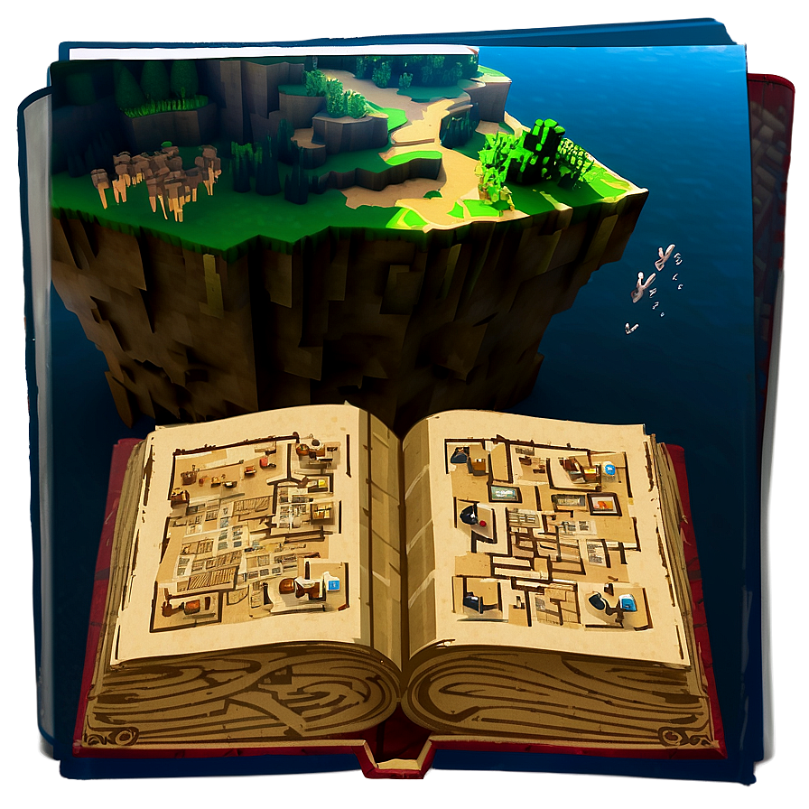 Minecraft Treasure Maps Book Png 60 PNG image