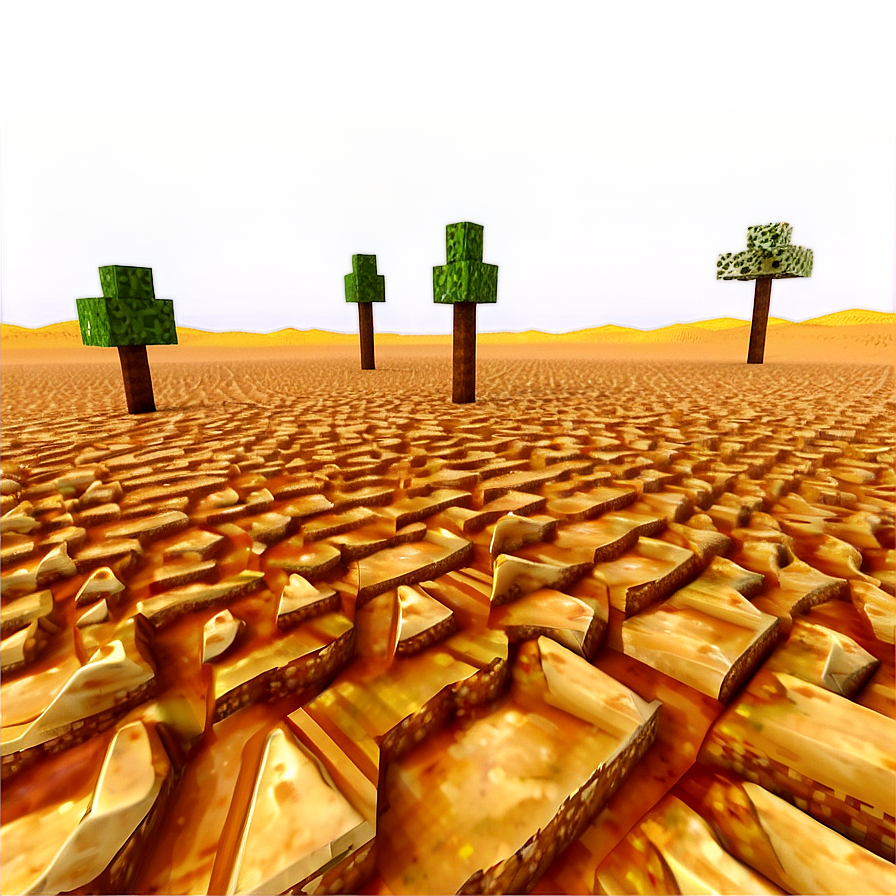 Minecraft Tree In Desert Png Hfp PNG image