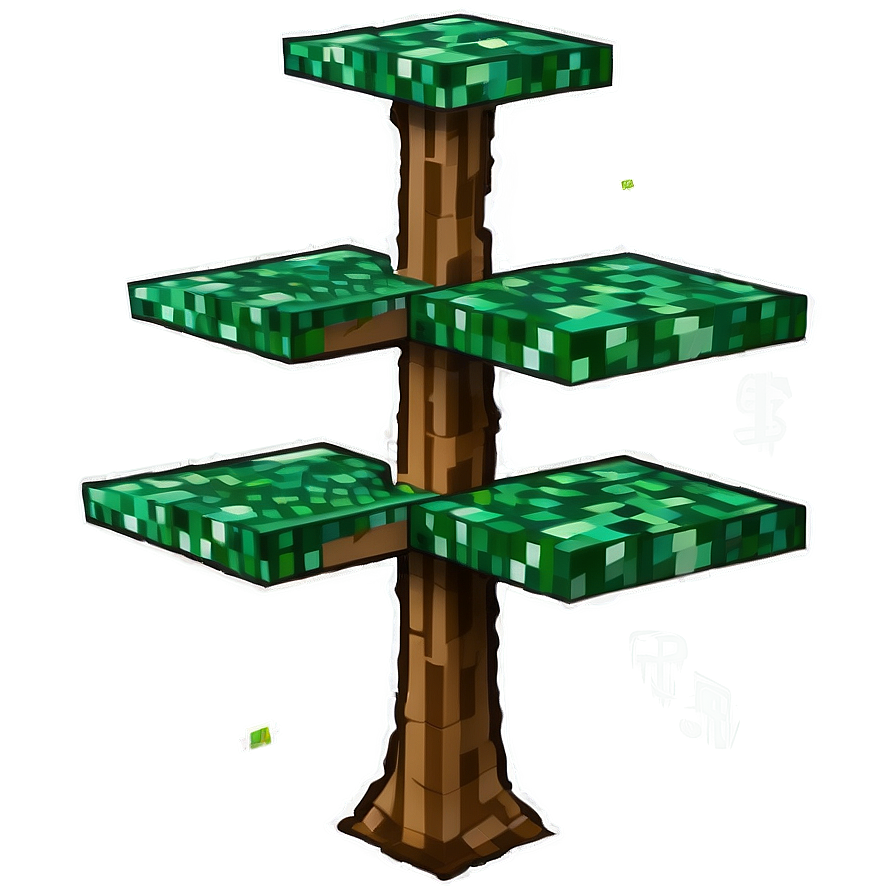 Minecraft Tree Png 24 PNG image