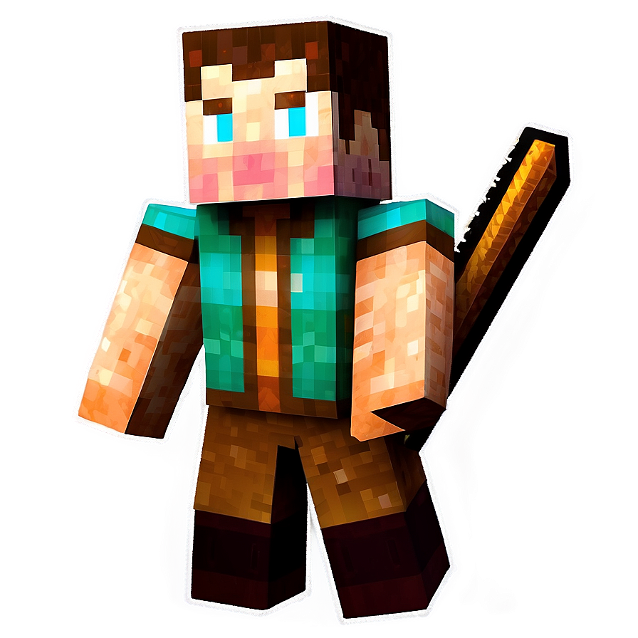 Minecraft Villager Explorer Png Ybv98 PNG image