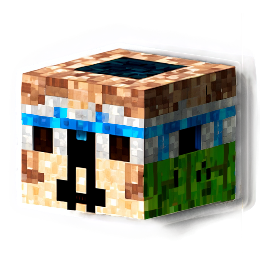 Minecraft Villager Head Png 06202024 PNG image