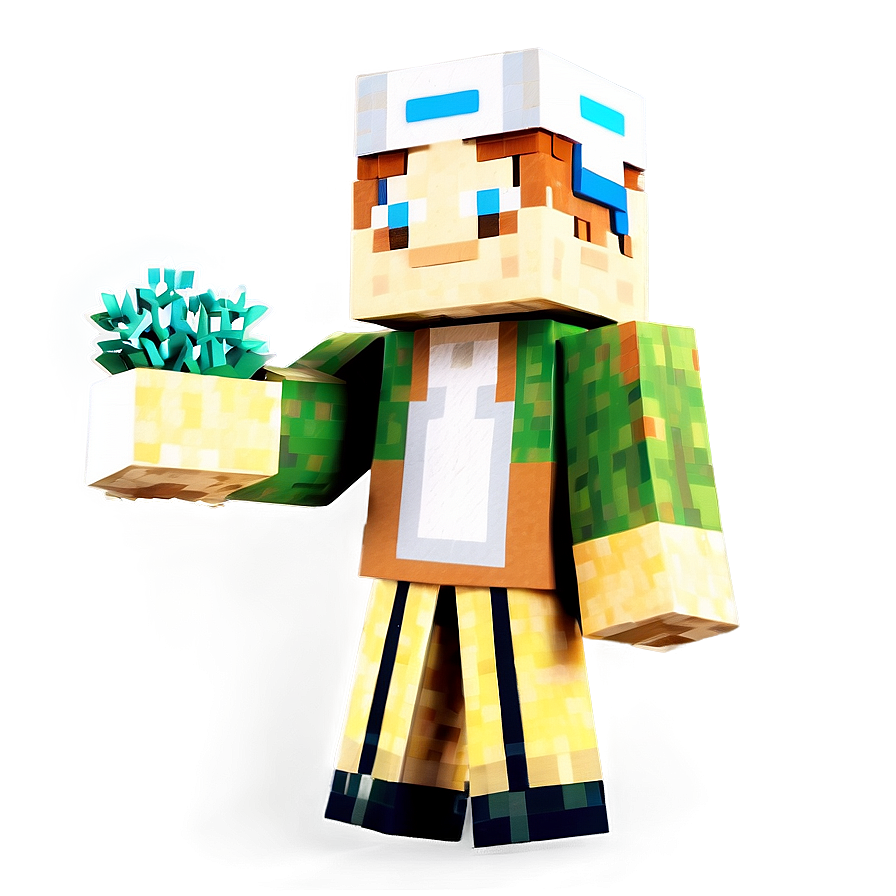 Minecraft Villager In Library Png 06202024 PNG image