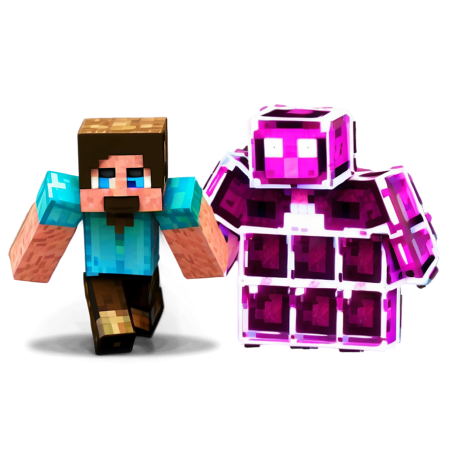 Minecraft Villager In Nether Png Amg PNG image