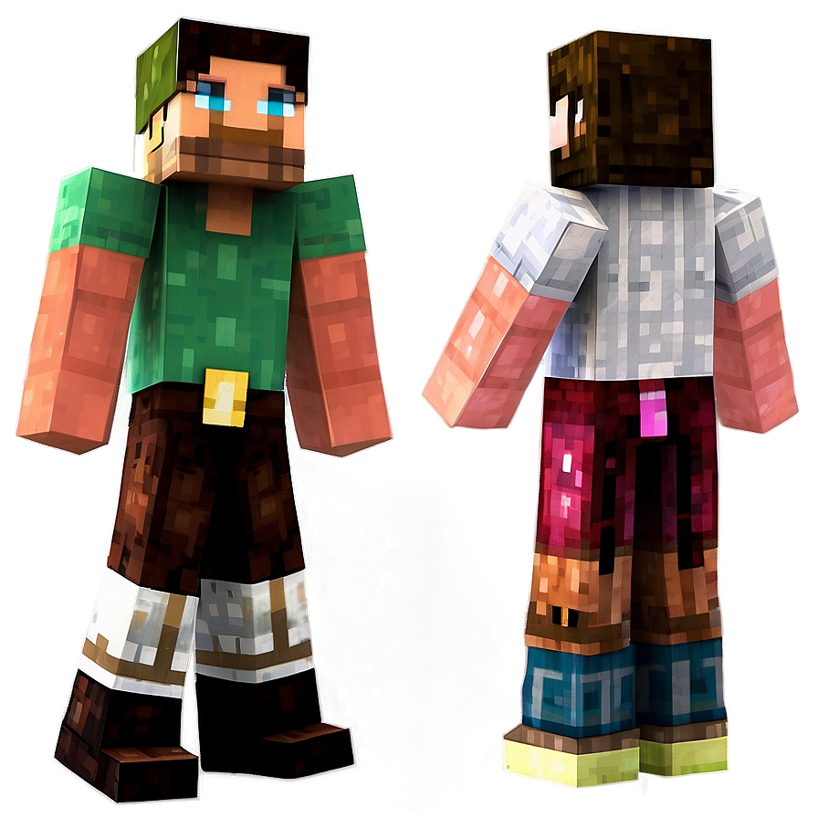 Minecraft Villager Model Png Ntq81 PNG image