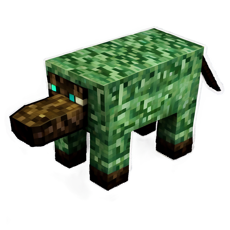 Minecraft Wool Animals Png Xnk PNG image