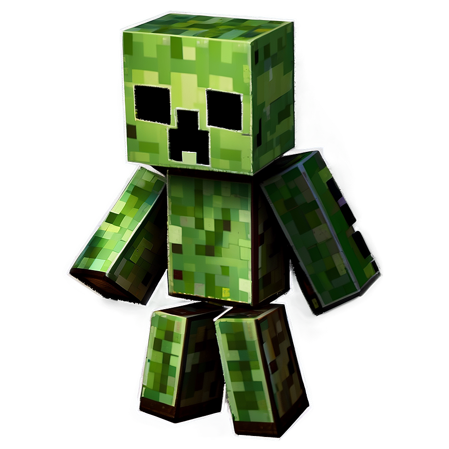 Minecraft Zombie Png Fce PNG image