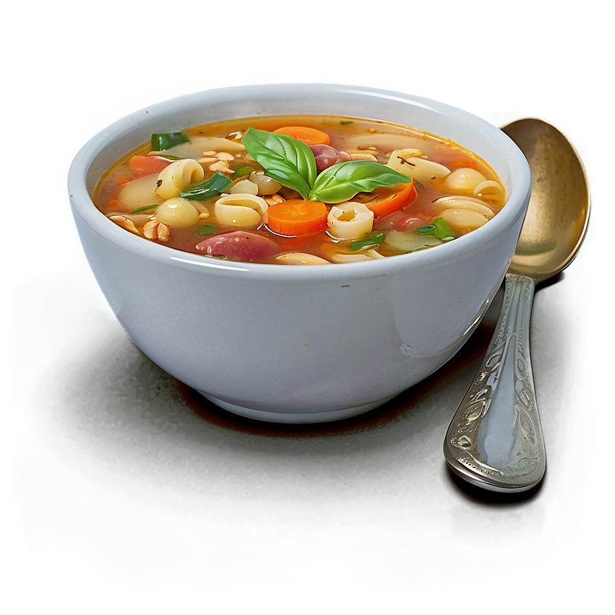 Minestrone Italian Soup Png Bus37 PNG image