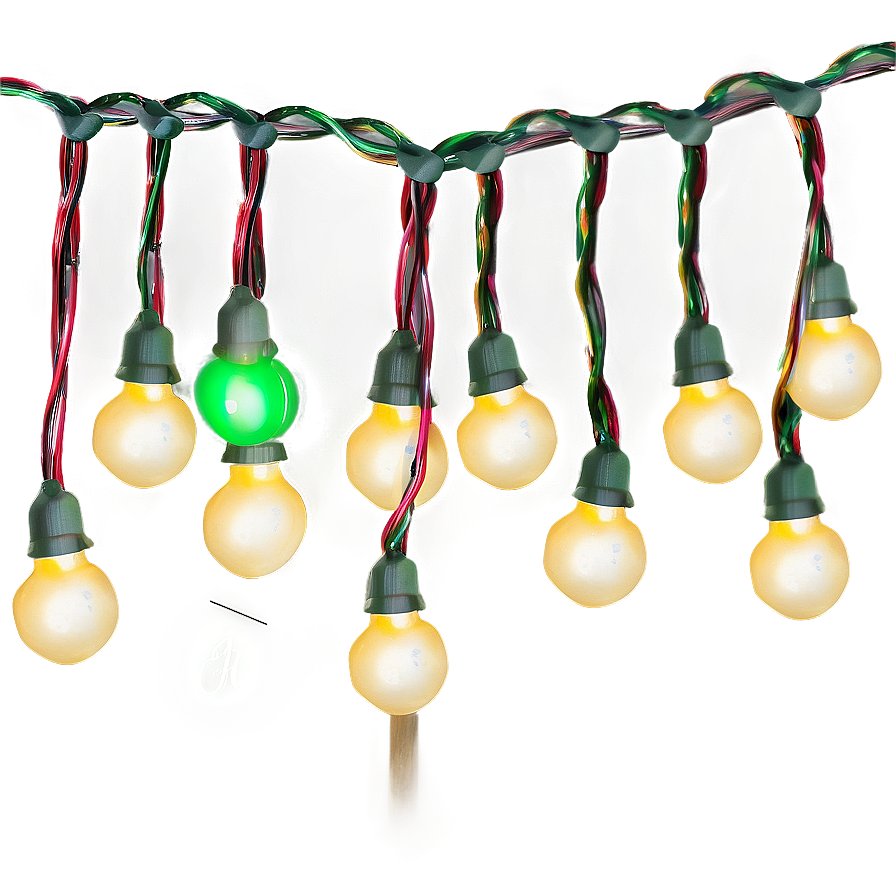 Mini Christmas String Lights Png 42 PNG image