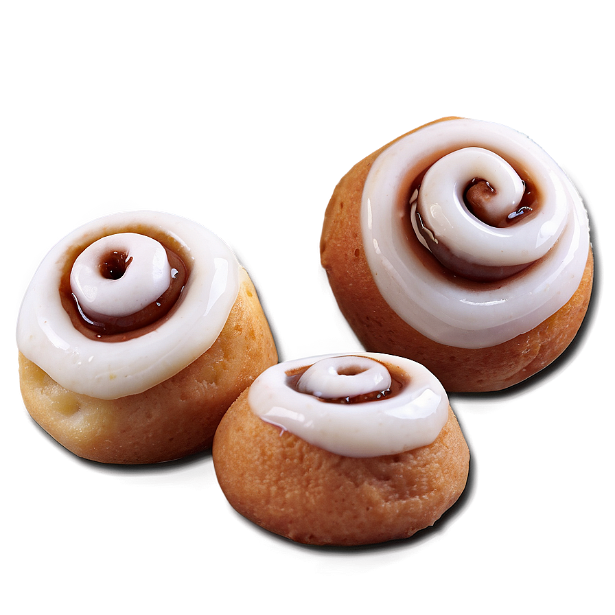 Mini Cinnamon Roll Bites Png 06122024 PNG image