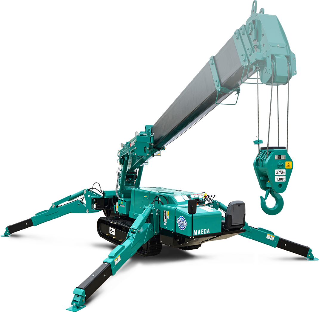 Mini Crawler Crane Maeda PNG image