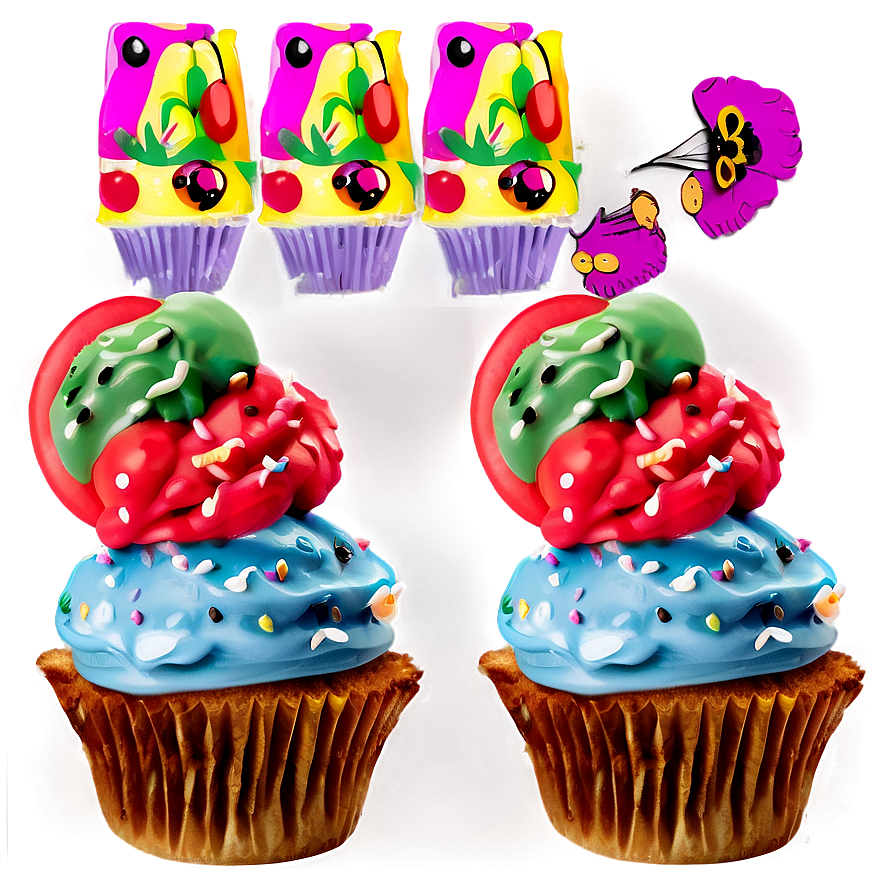 Mini Cupcakes Png Dgq PNG image