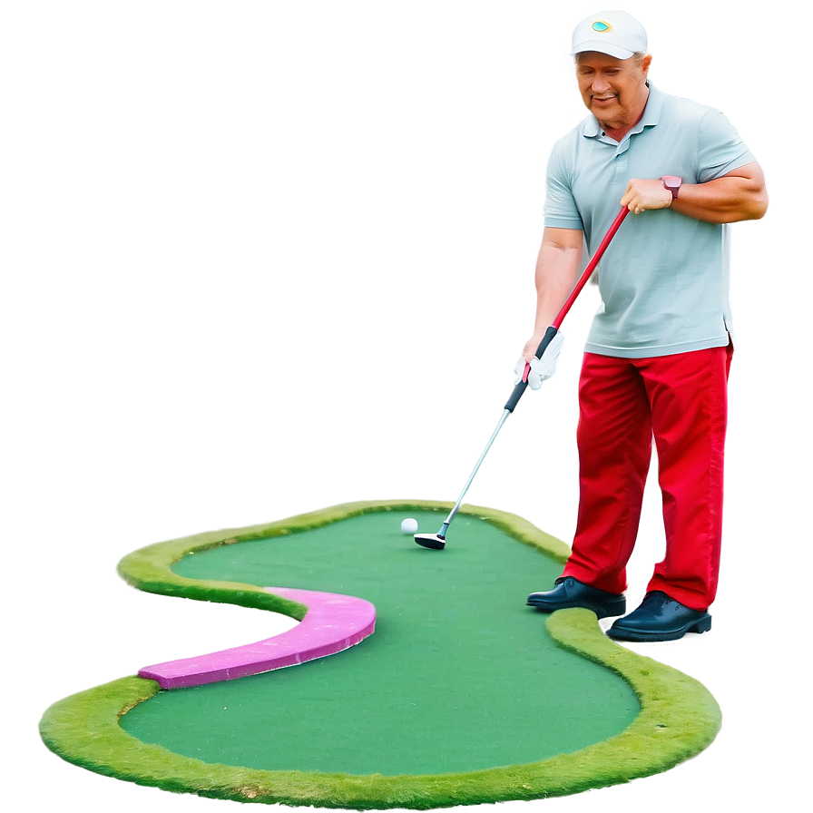 Mini Golf Challenge Png 06262024 PNG image