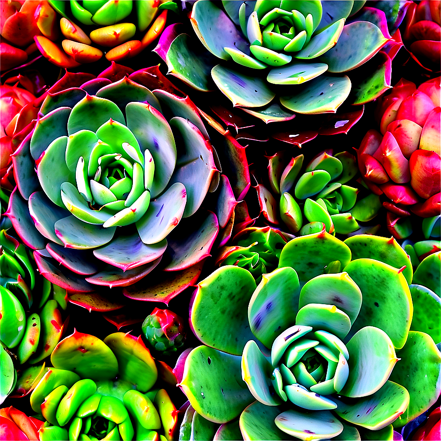 Mini Succulent Png 05242024 PNG image