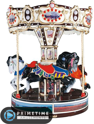 Miniature Classic Carousel Toy PNG image