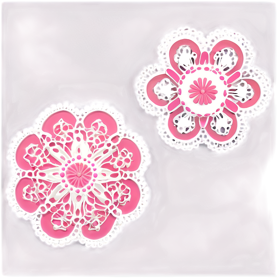 Miniature Doily Set Png Qow PNG image